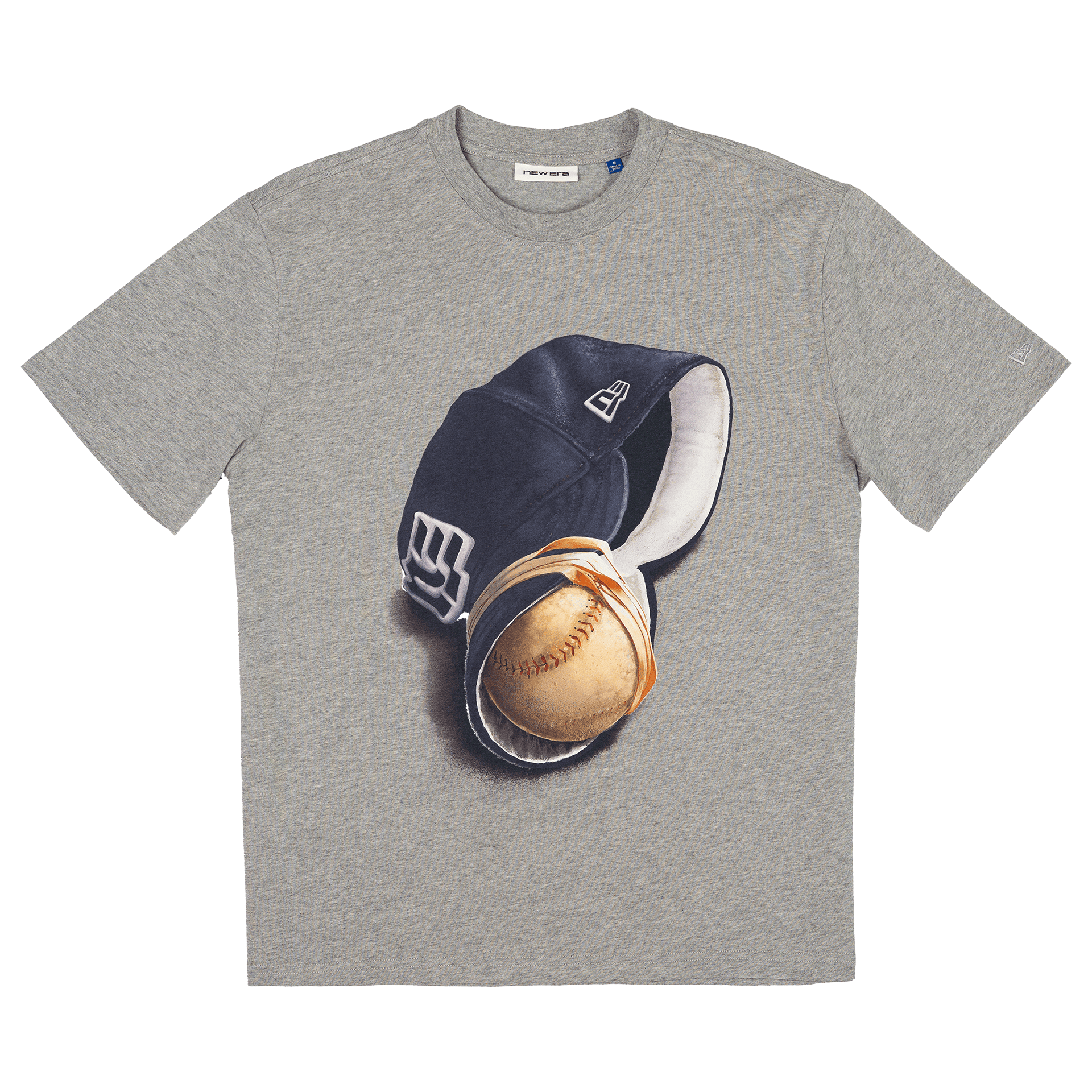 new era Telescoping '25 Heather Gray T-Shirt
