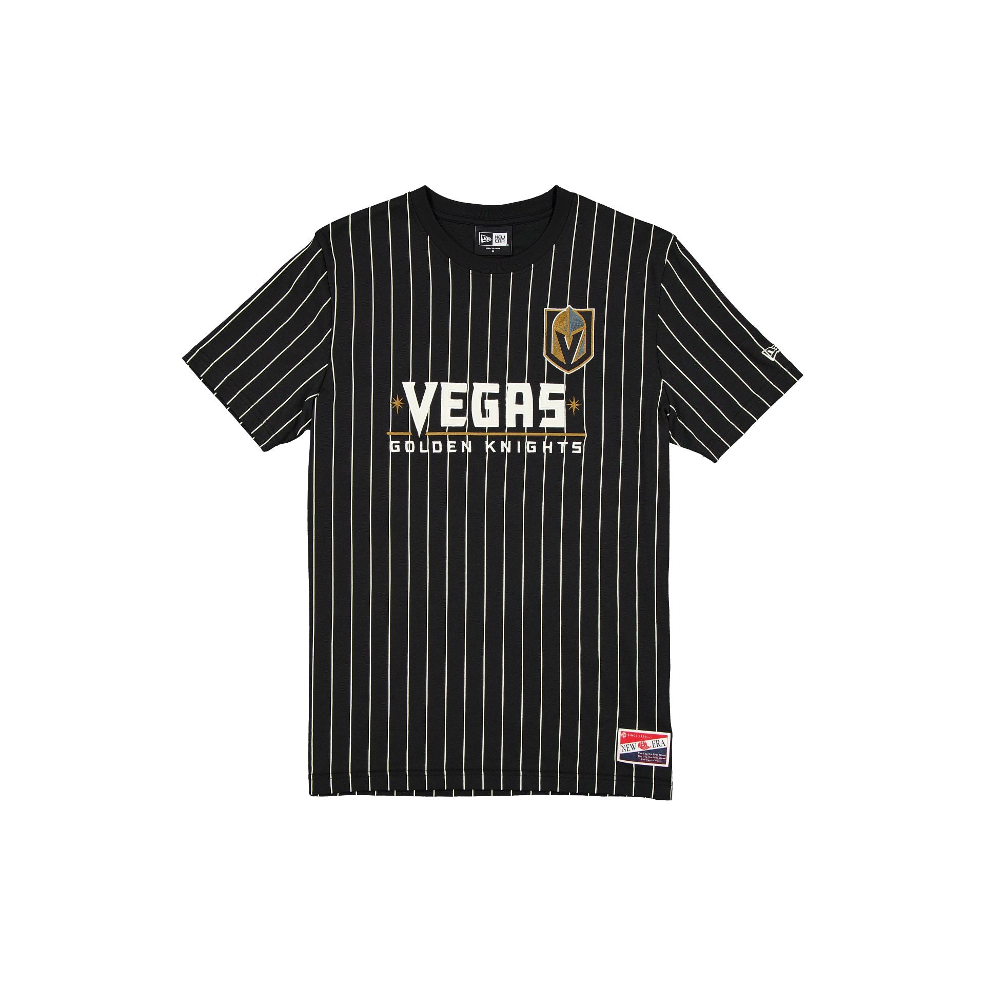 new era Throwback Pinstripe Wordmark T-Shirt
