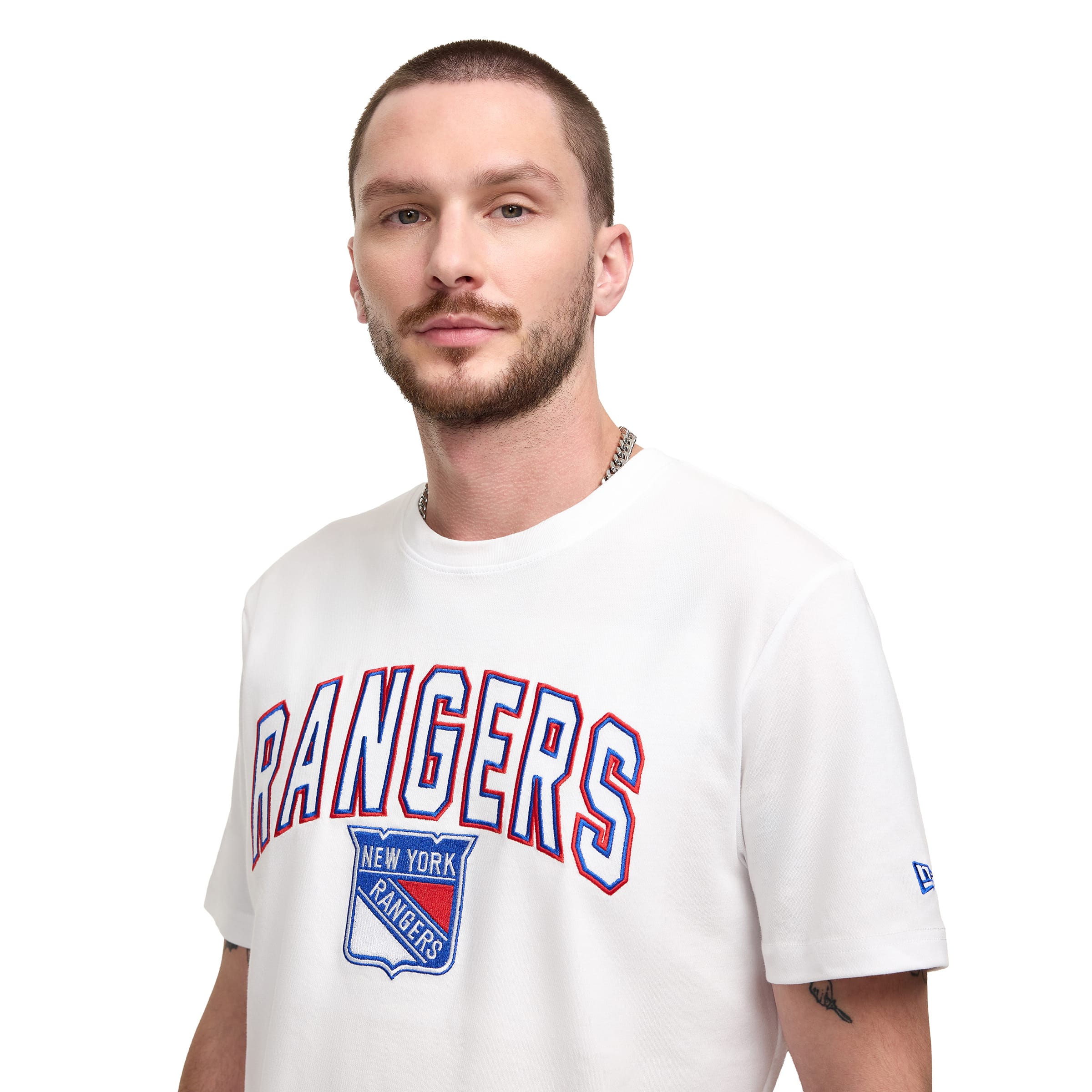 new era Throwback White T-Shirt