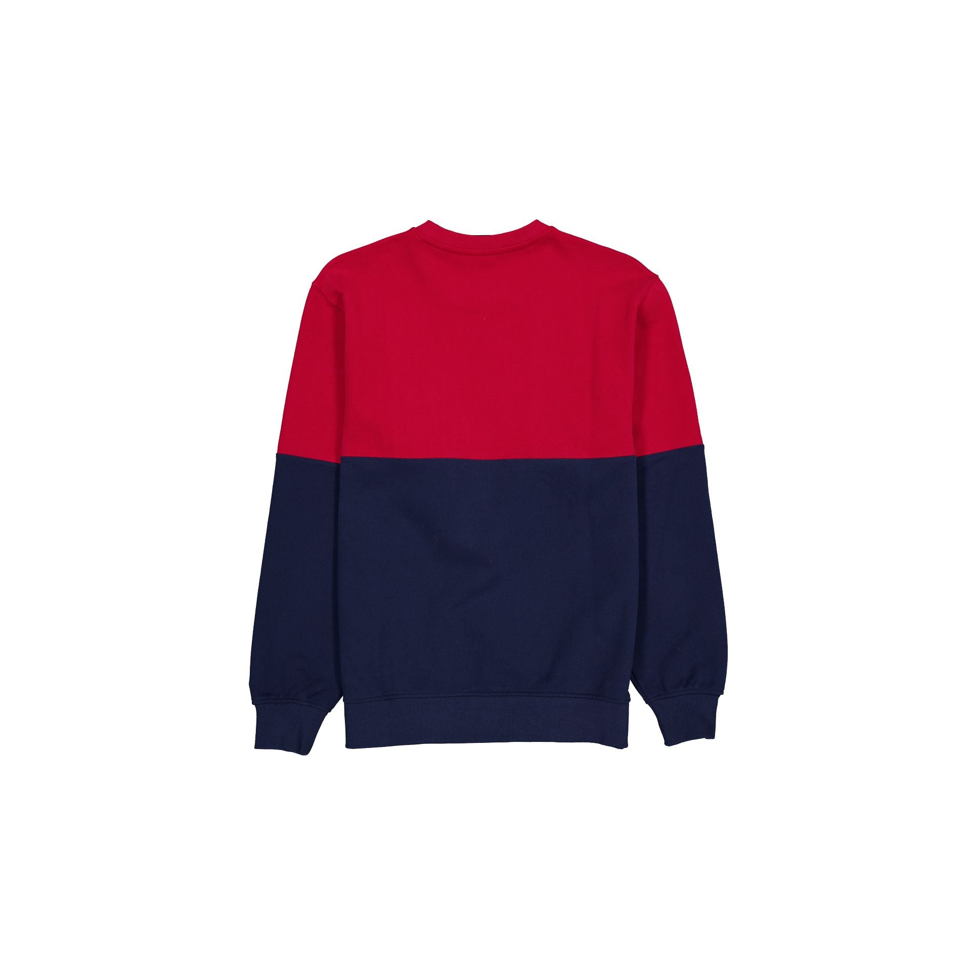 New Era Two-Tone Rhythmic Red Crewneck