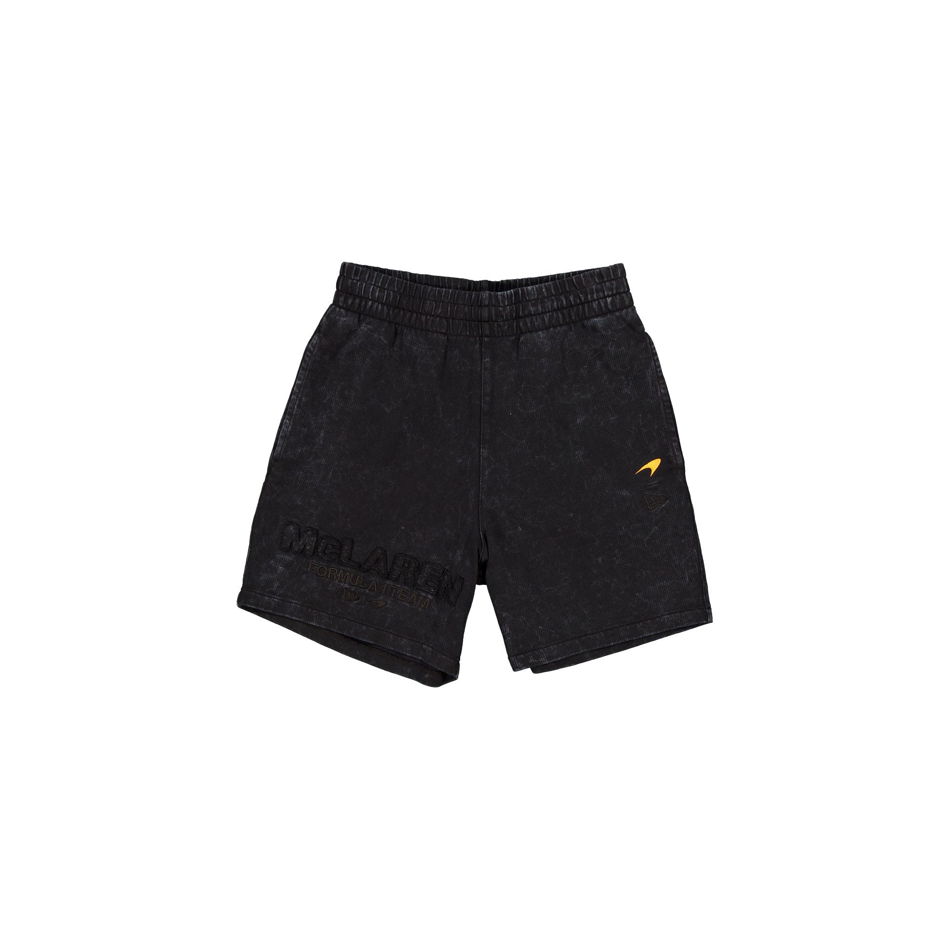 new era Washed Black Shorts
