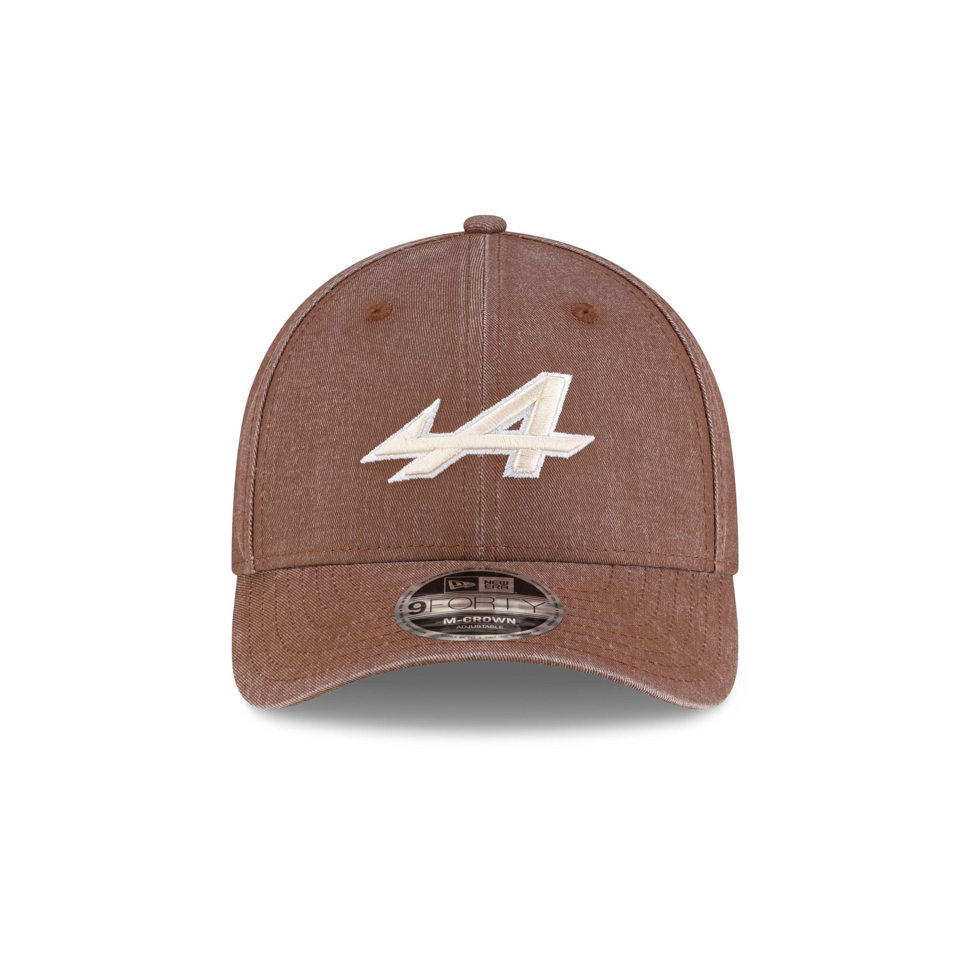 New Era Washed Deep Auburn 9FORTY M-Crown Snapback