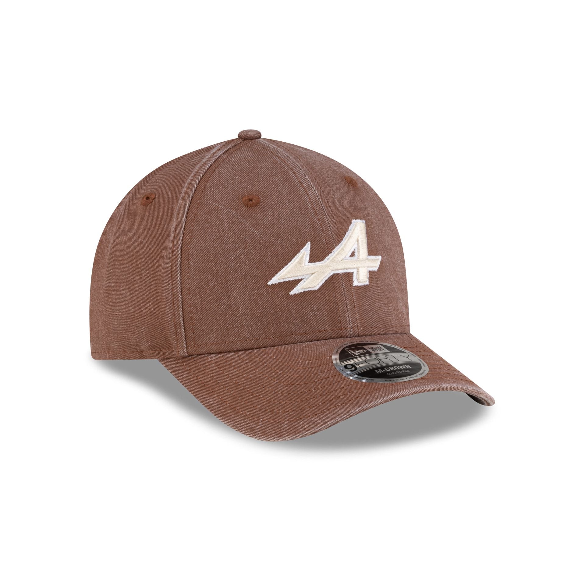 New Era Washed Deep Auburn 9FORTY M-Crown Snapback