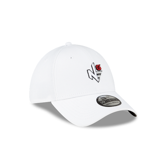New Era White 39THIRTY Stretch Fit