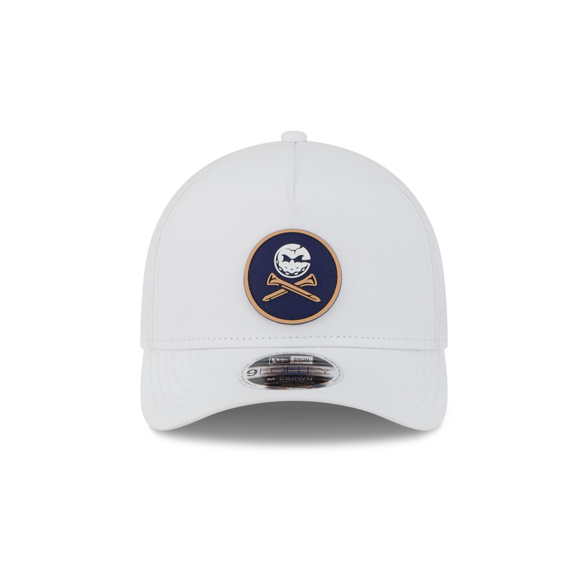 New Era White 9FORTY M-Crown Snapback