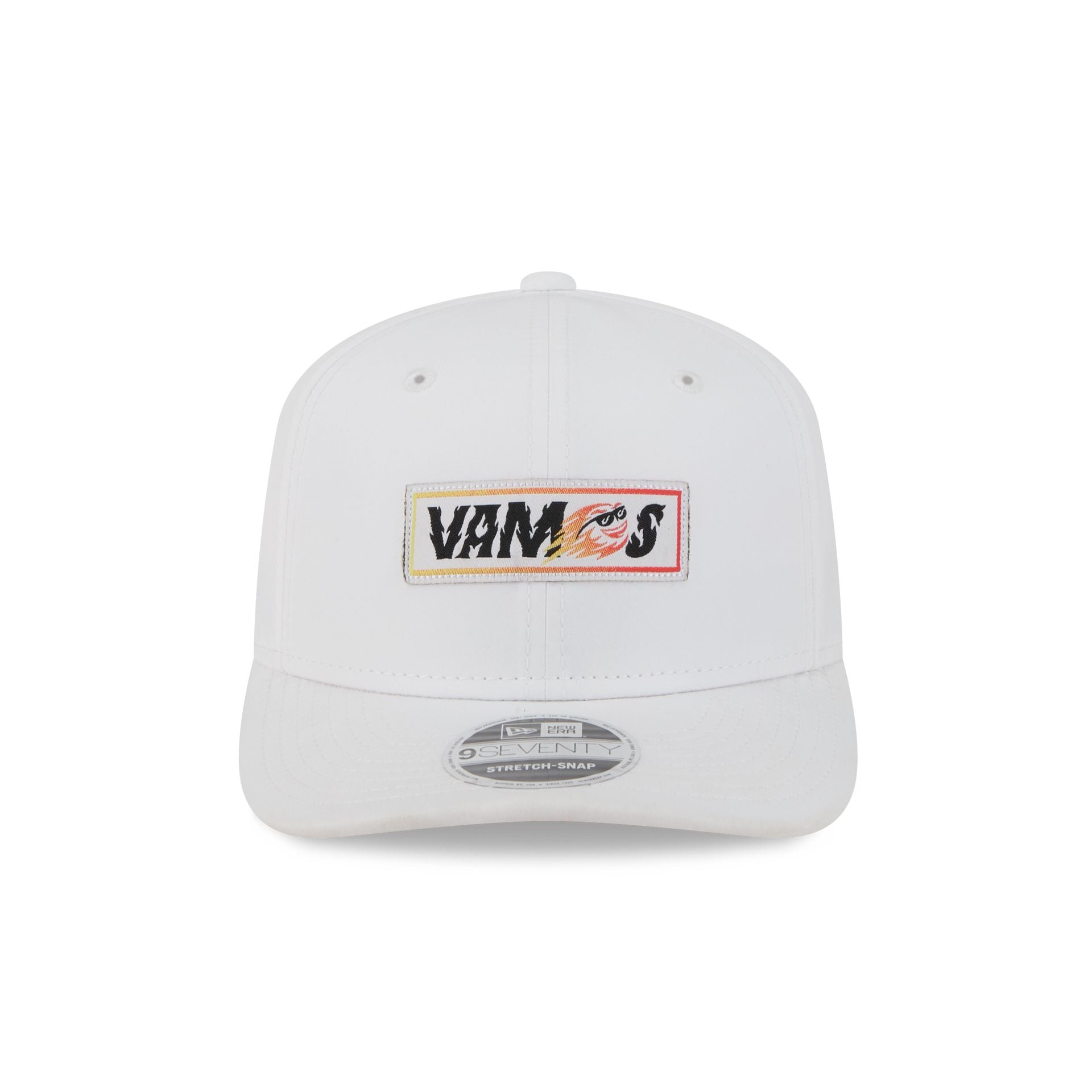 New Era White 9SEVENTY Stretch-Snap