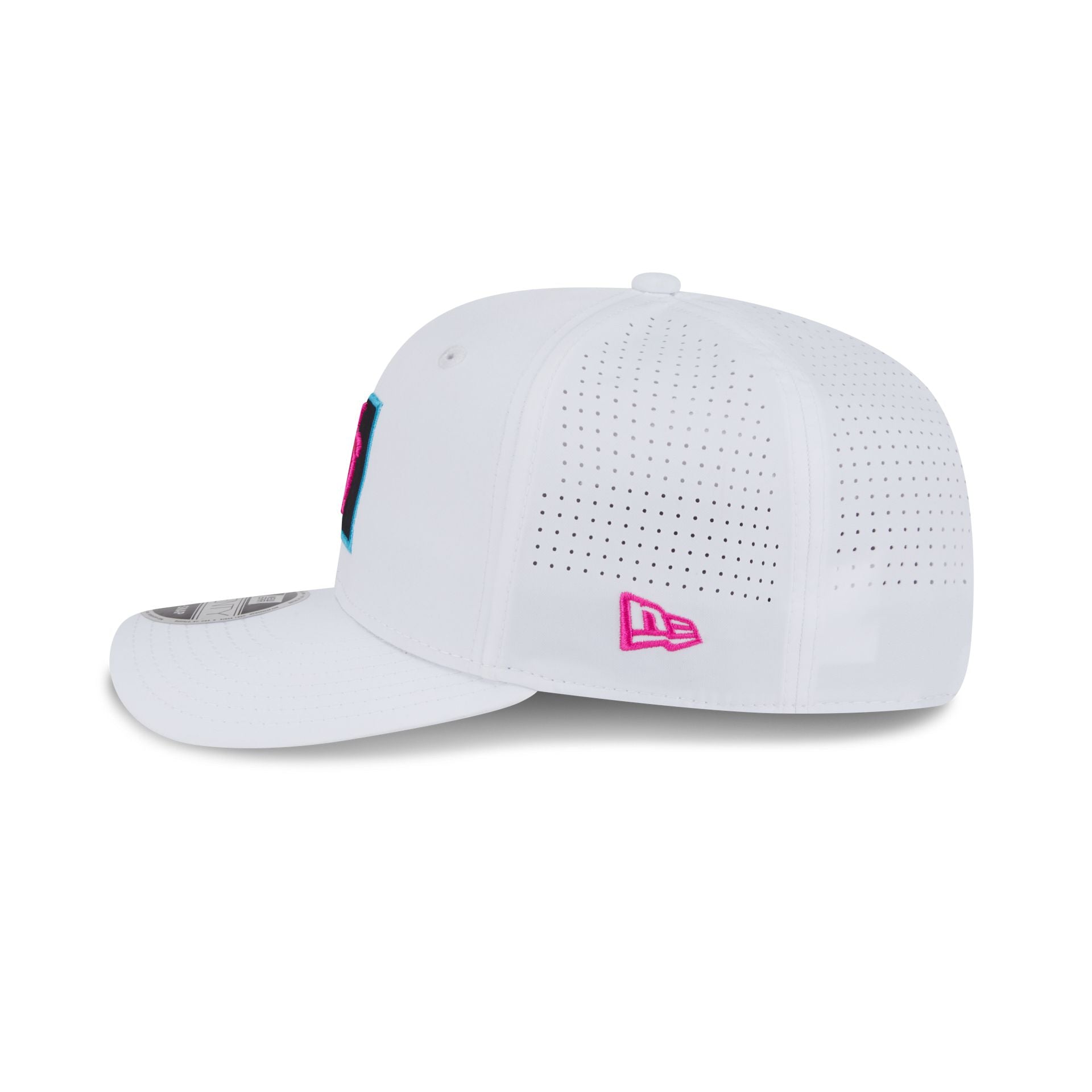 New Era White 9SEVENTY Stretch-Snap