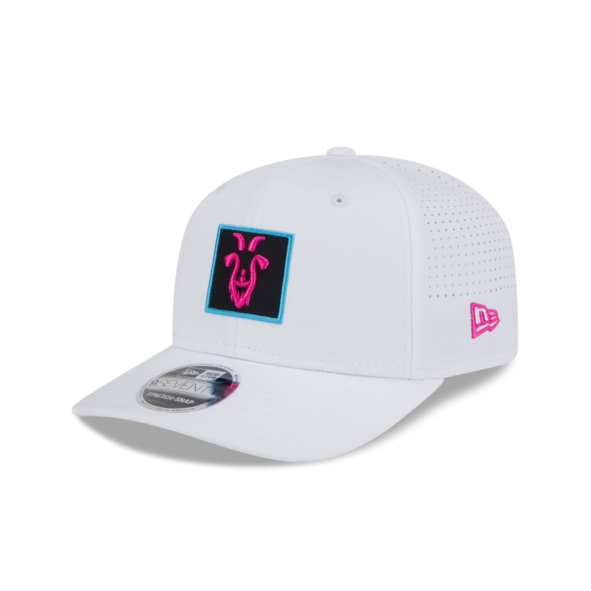 new era White 9SEVENTY Stretch-Snap