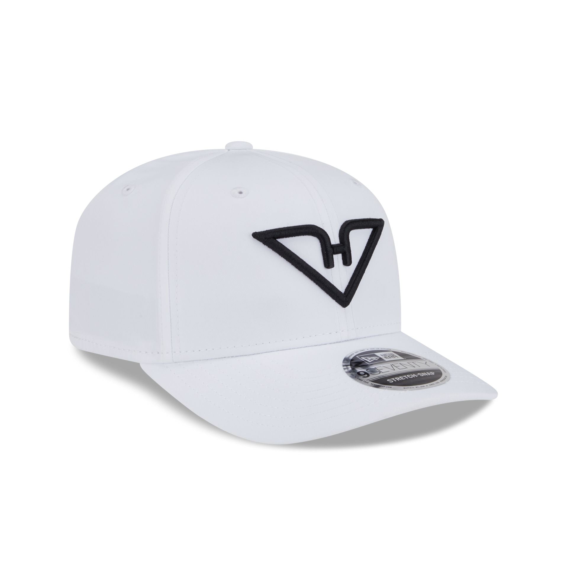 New Era White 9SEVENTY Stretch-Snap