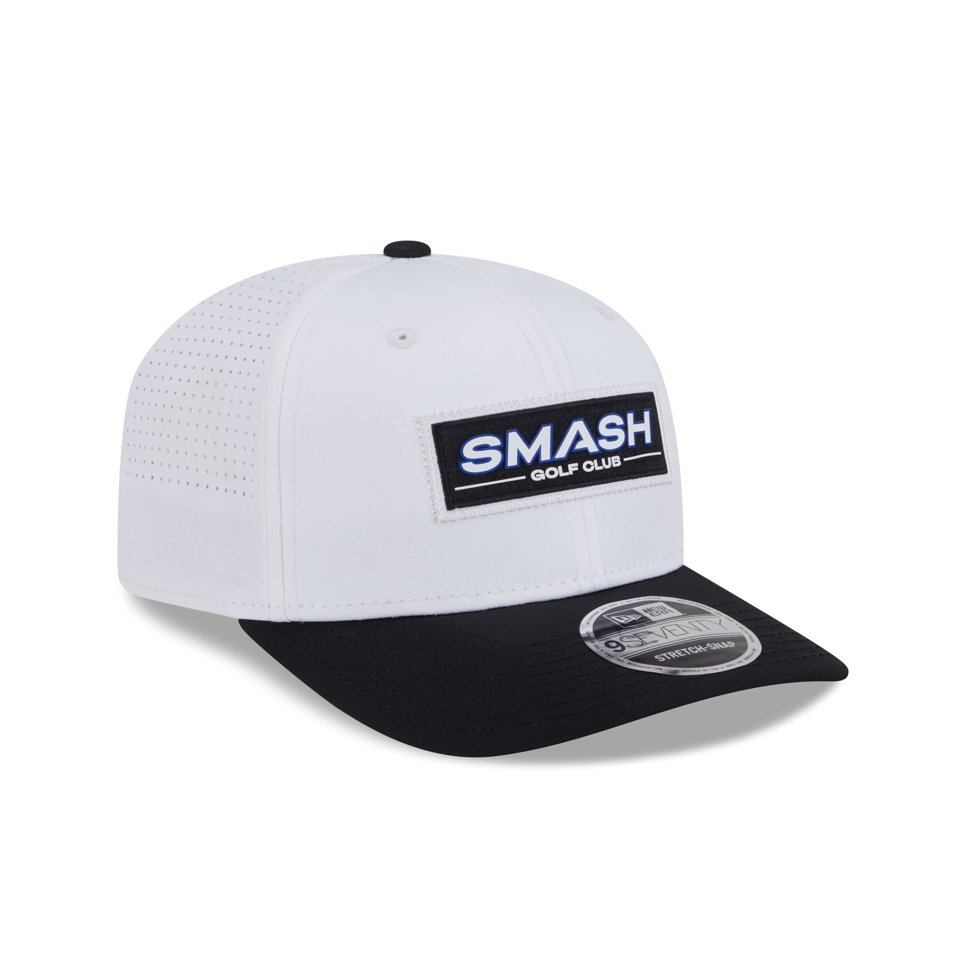 New Era White 9SEVENTY Stretch-Snap