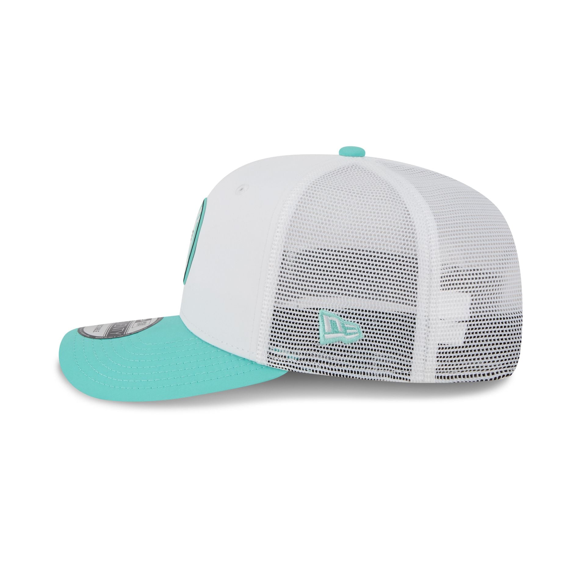 New Era White 9SEVENTY Trucker