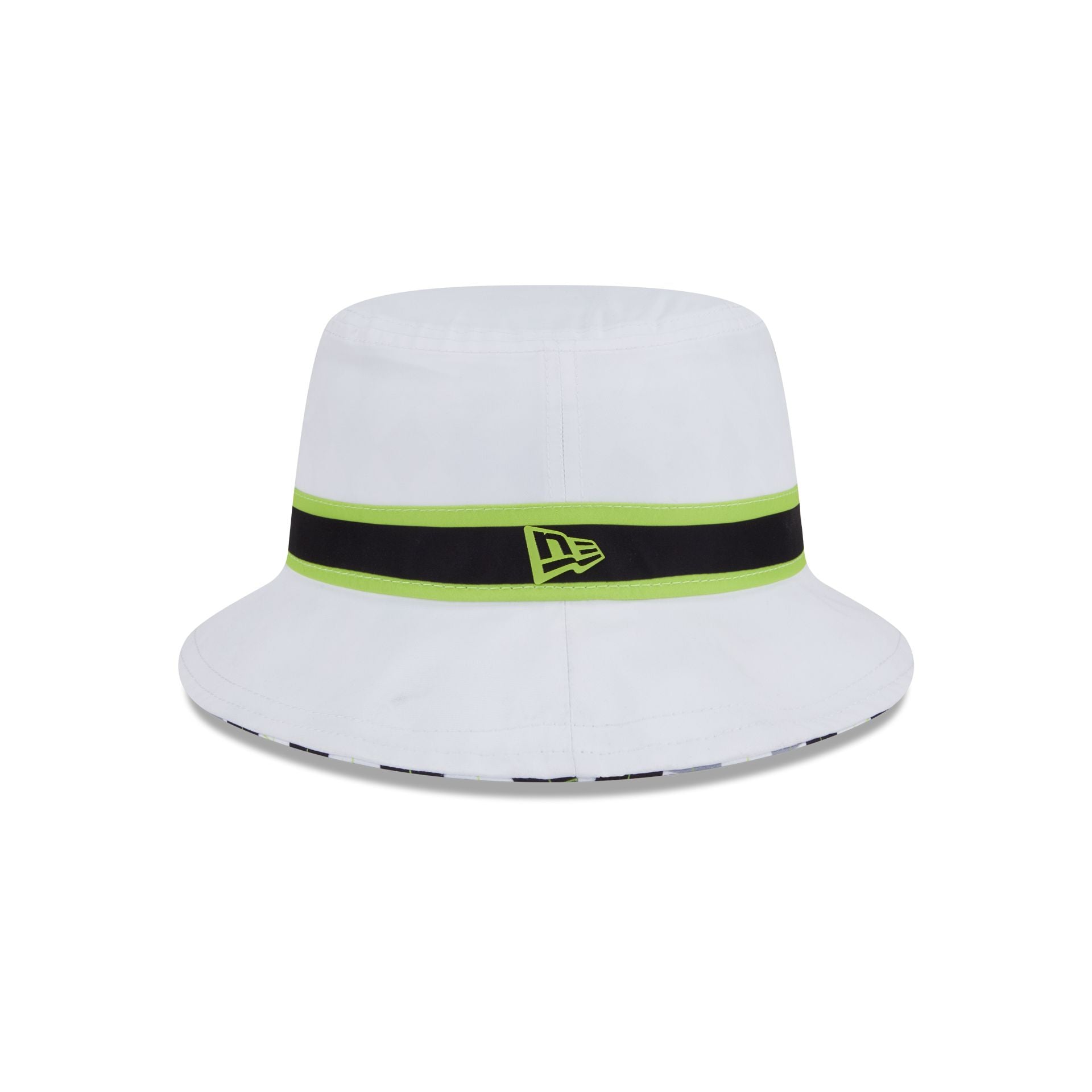 New Era White Bucket Hat