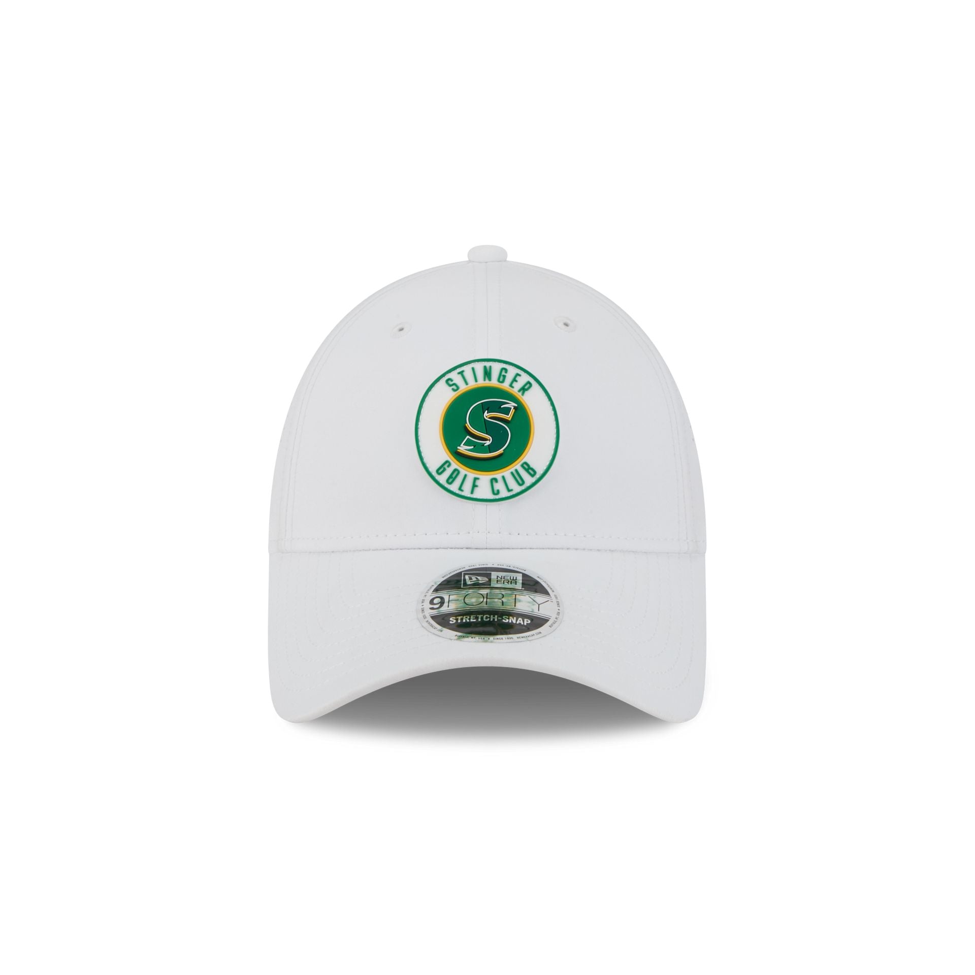 New Era White Circle Logo 9FORTY Snapback