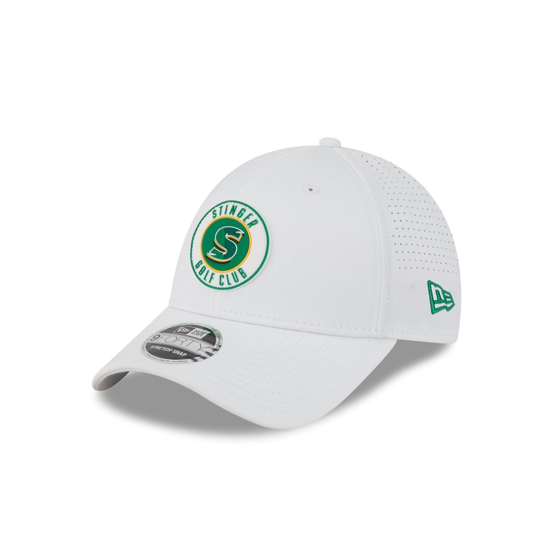 new era White Circle Logo 9FORTY Snapback