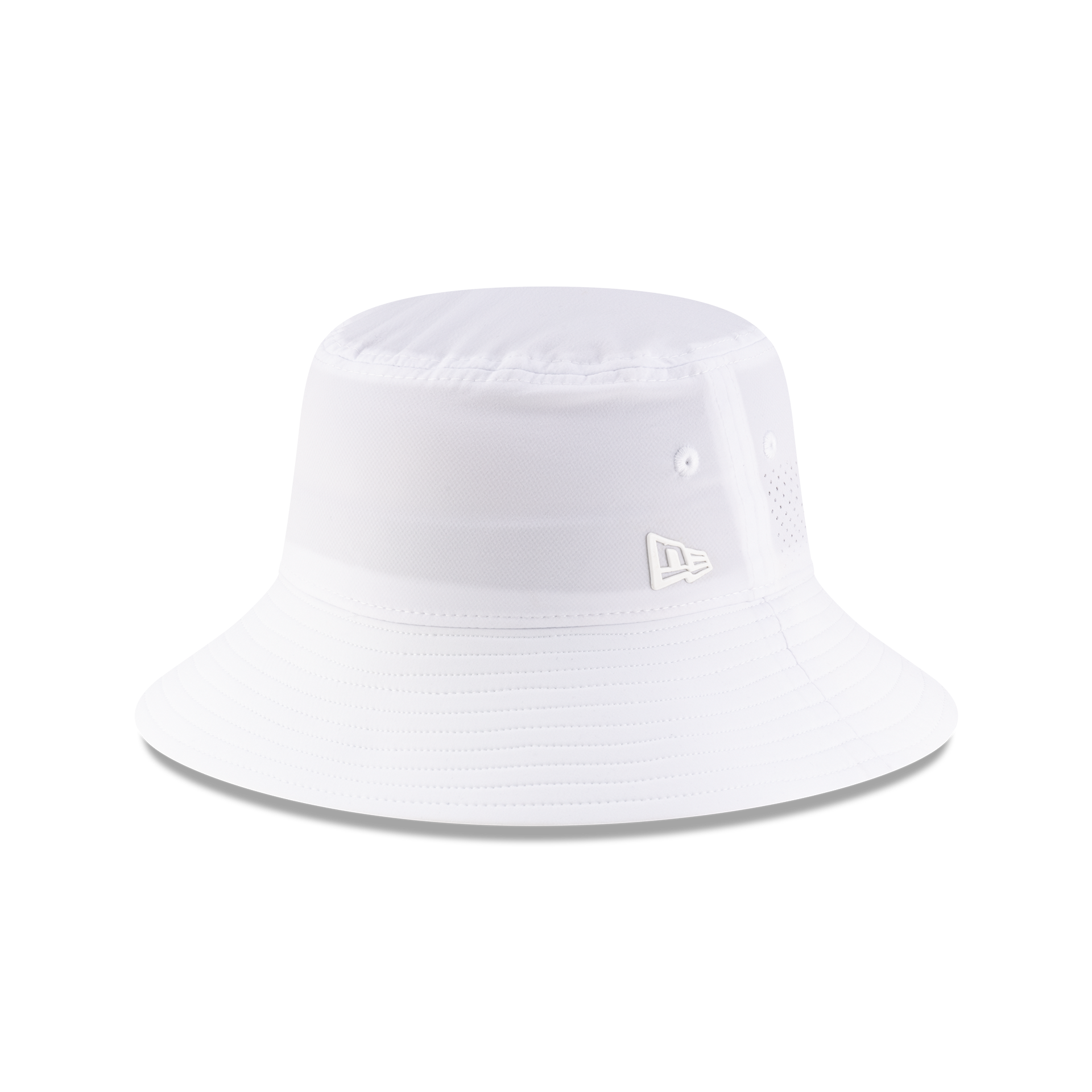 new era White Golf Stretch Bucket Hat
