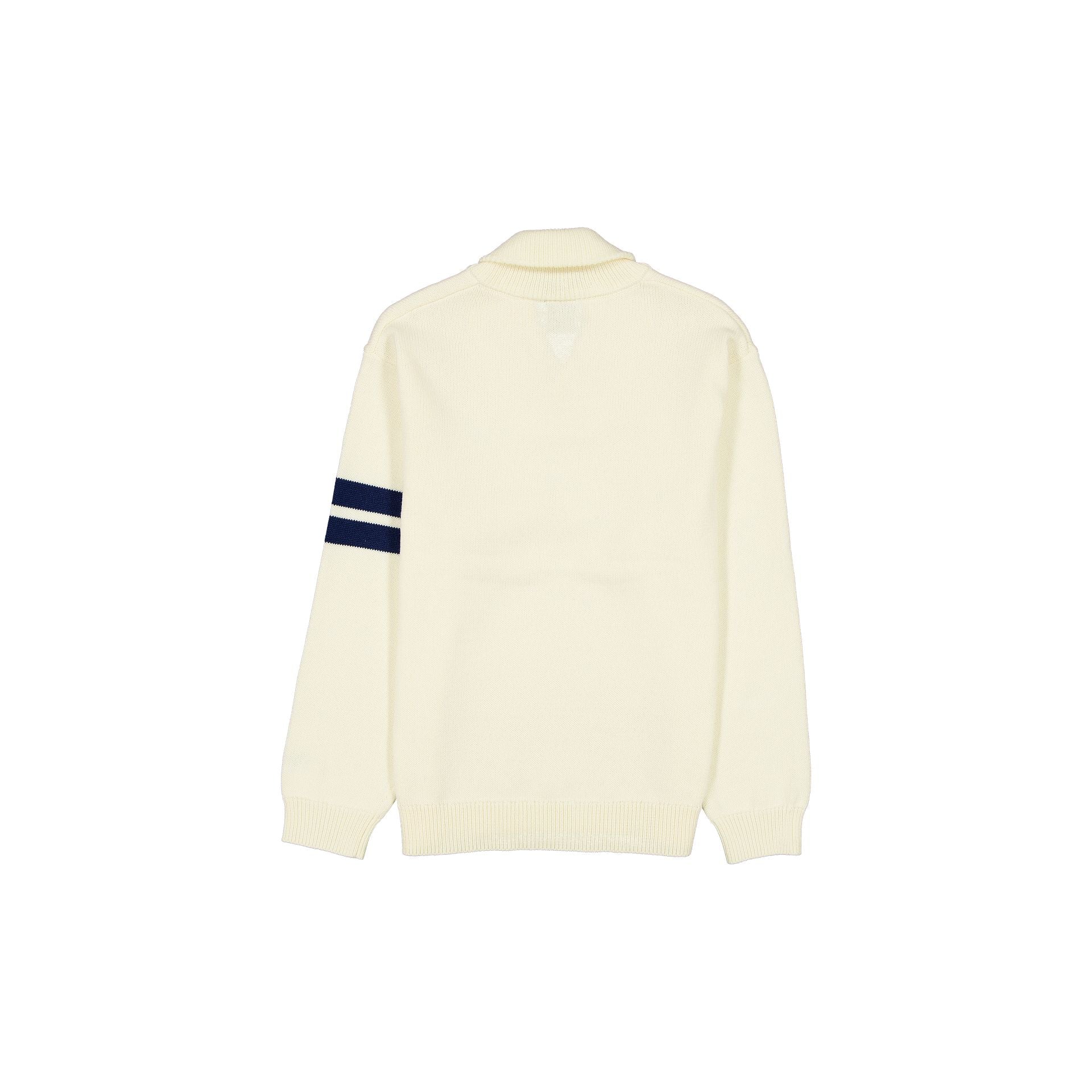 New Era White Shawl Sweater