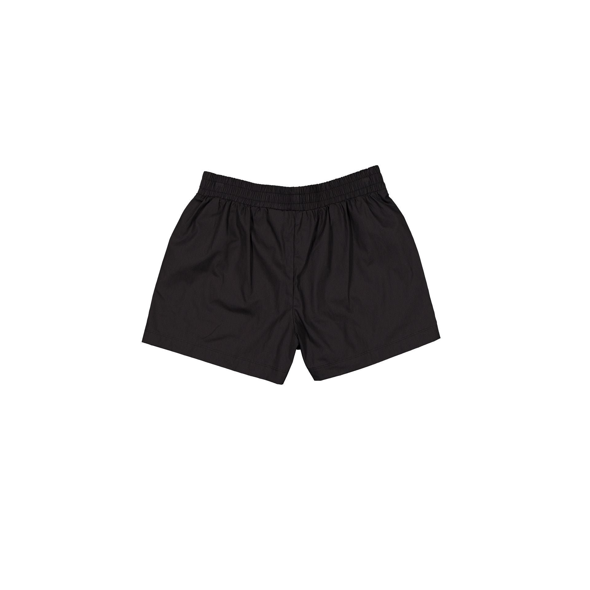 New Era Women's Black Cotton Shorts