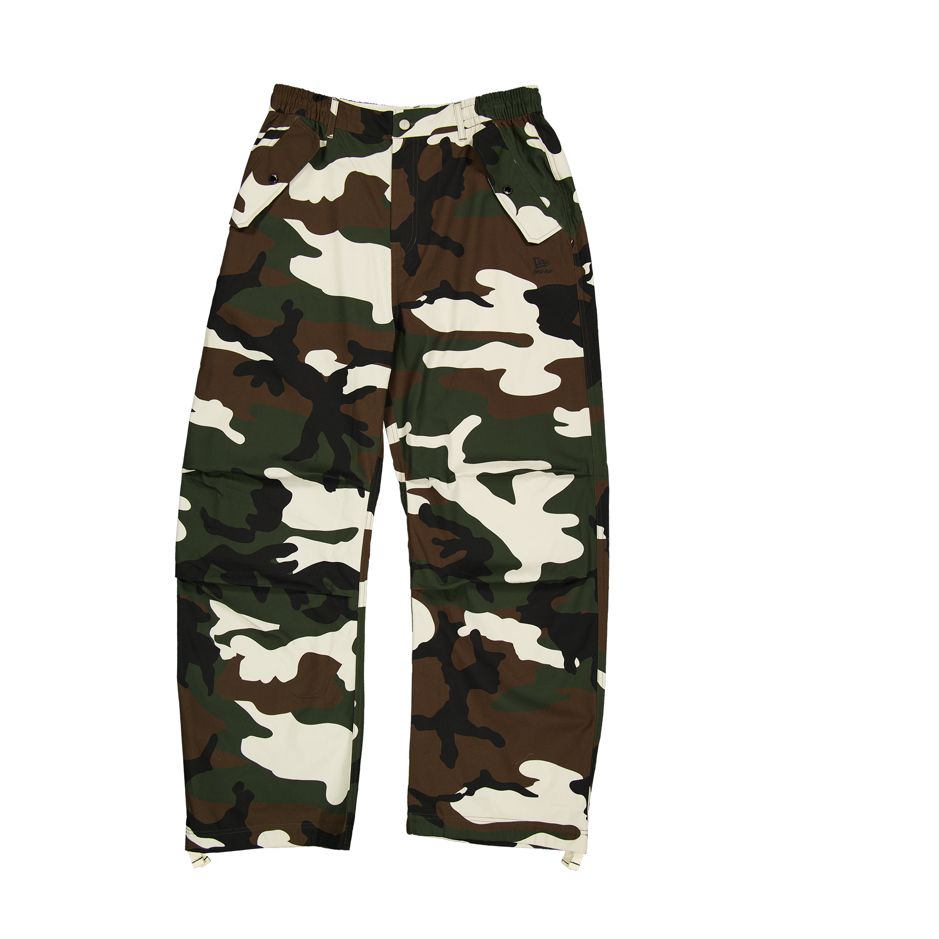 new era Woodland Camo Military Cargo Pants