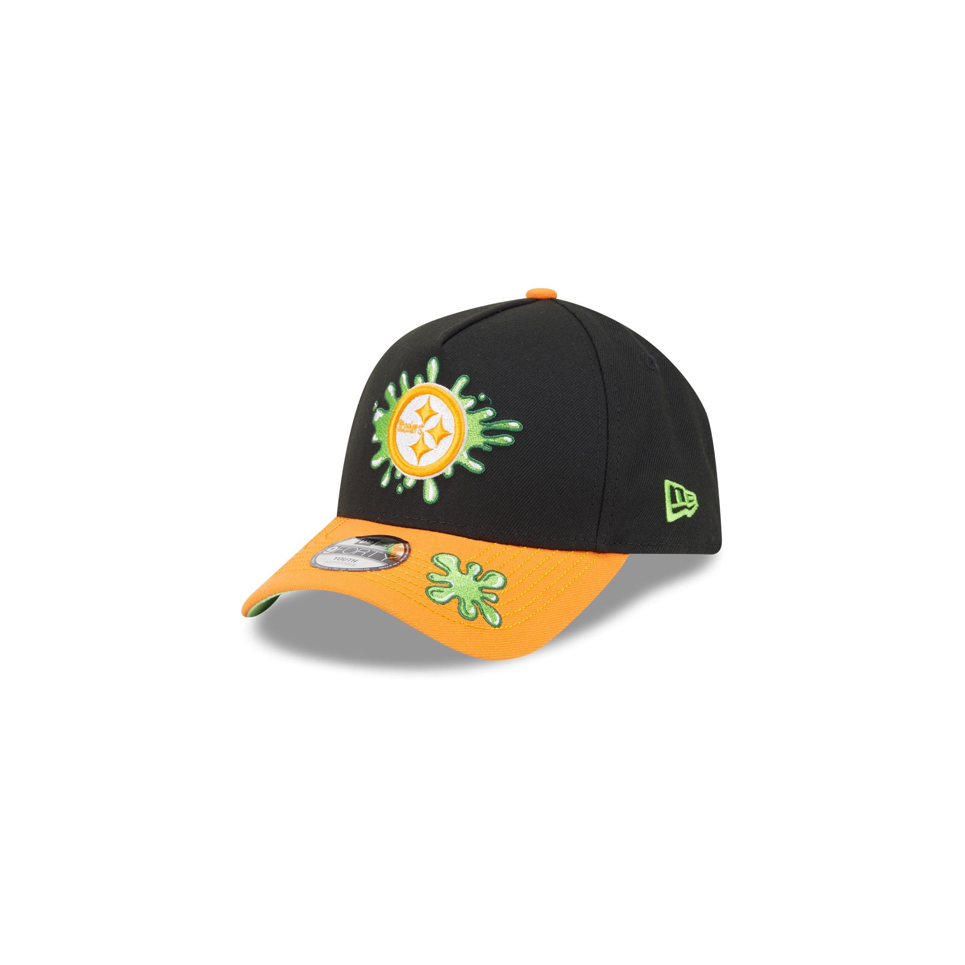 new era Nickelodeon Slime Kids 9FORTY A-Frame Snapback