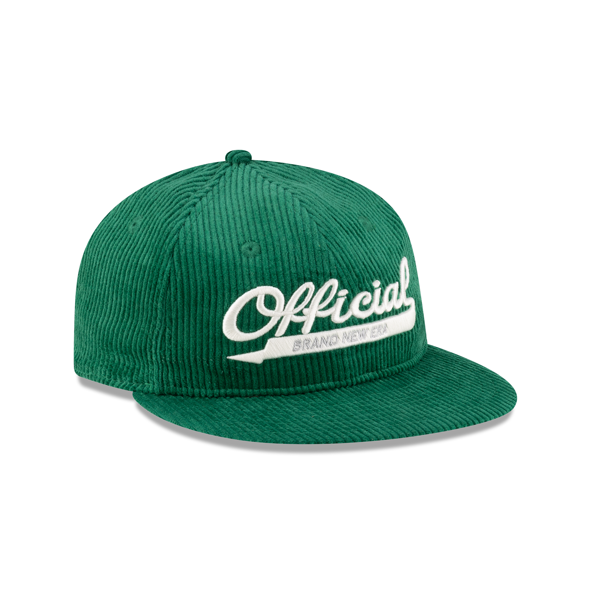 New Era Official Corduroy Kelly Green Retro Crown 9FIFTY