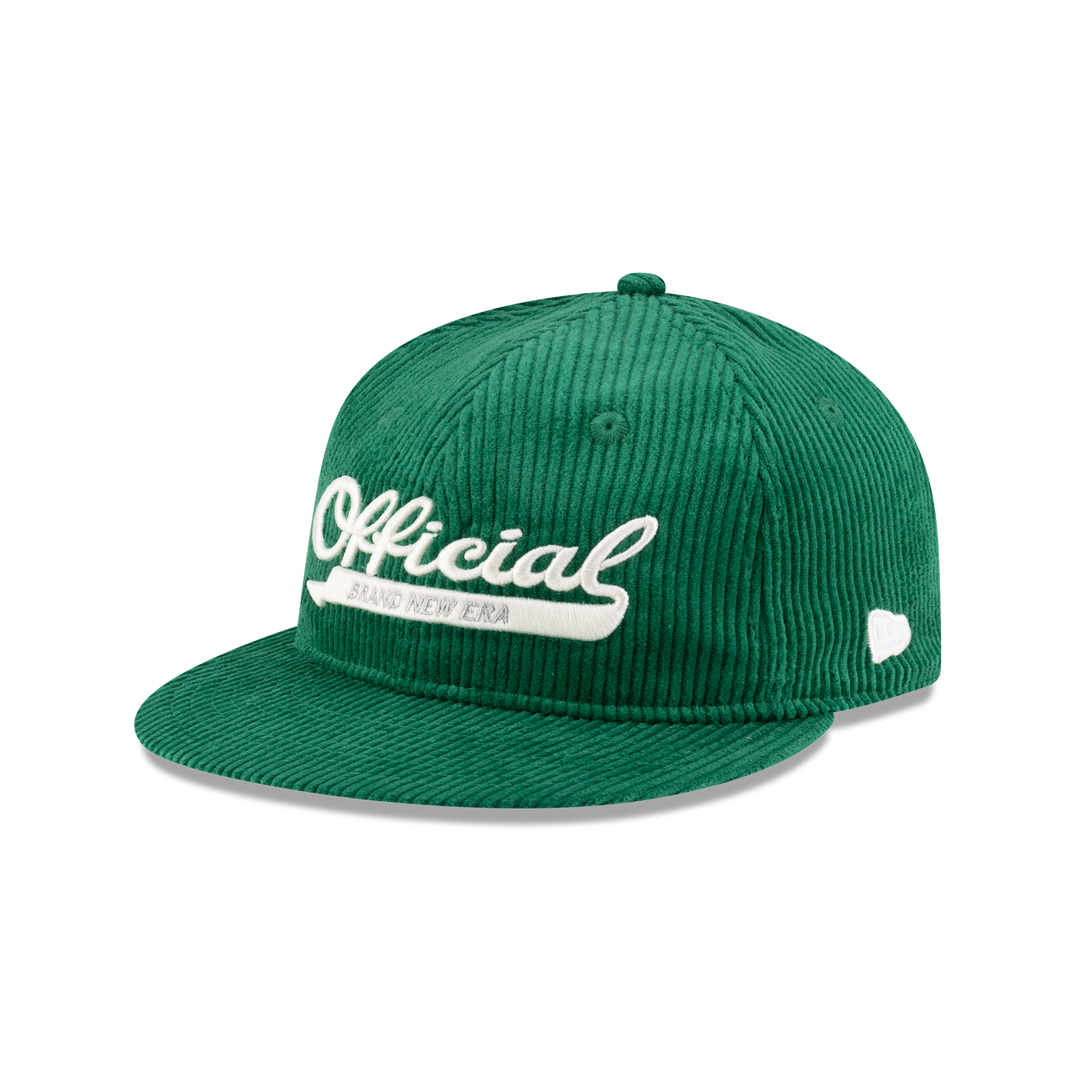 new era Official Corduroy Kelly Green Retro Crown 9FIFTY
