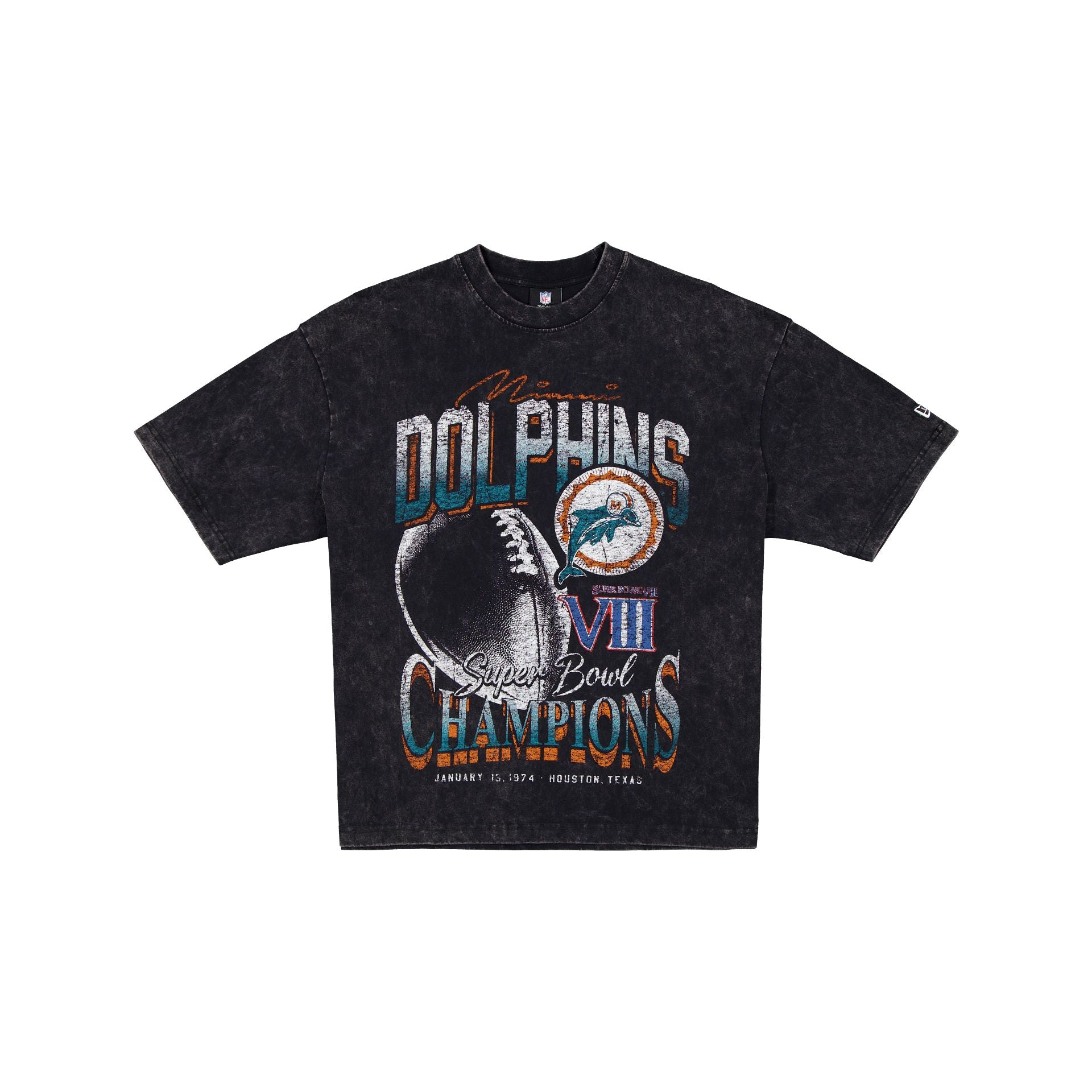 new era Super Bowl VIII Champions Sport Classics Black T-Shirt