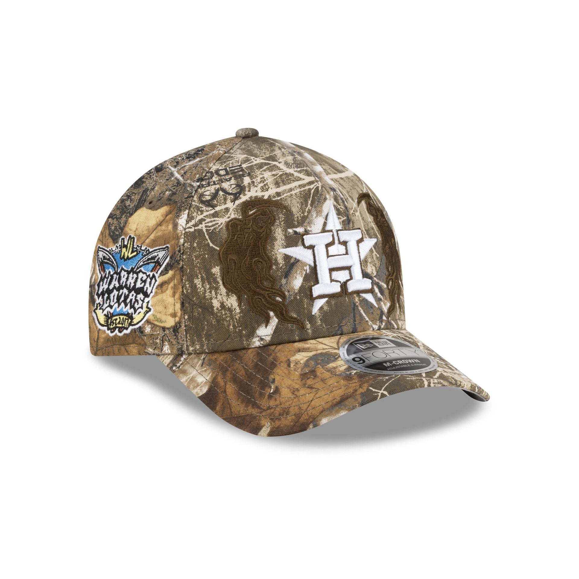 new era Warren Lotas Realtree 9FORTY M-Crown A-Frame Snapback