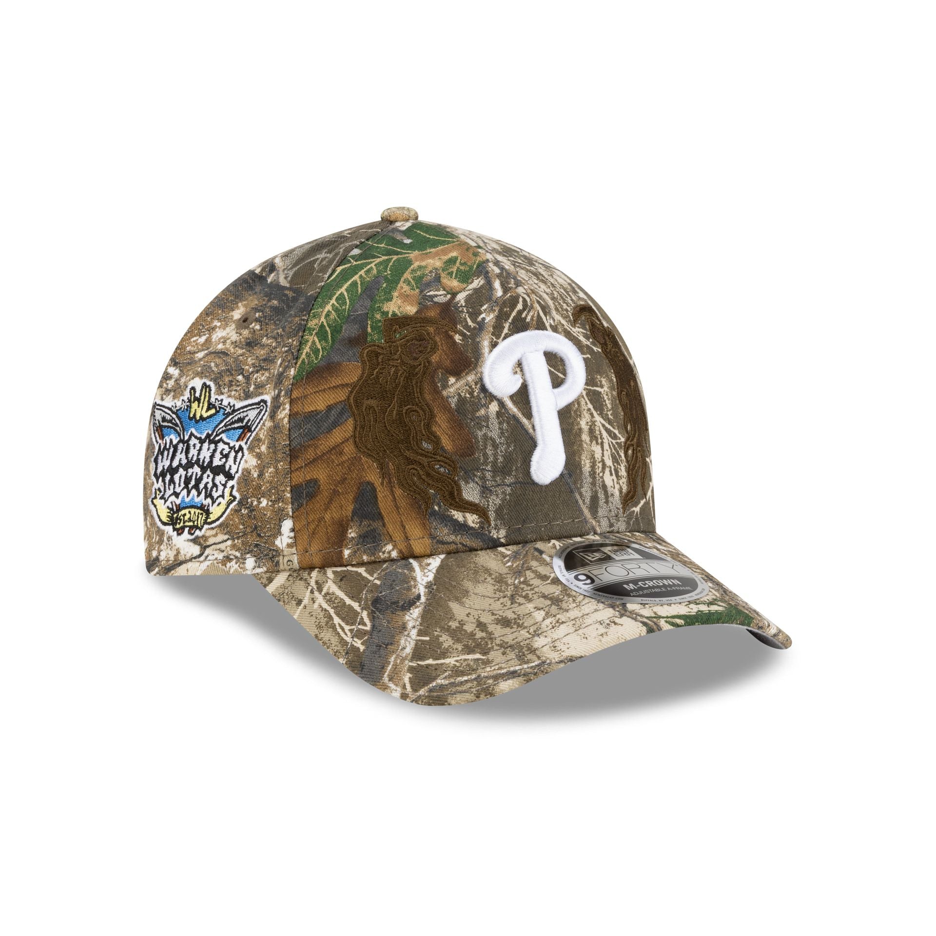 new era Warren Lotas Realtree 9FORTY M-Crown A-Frame Snapback