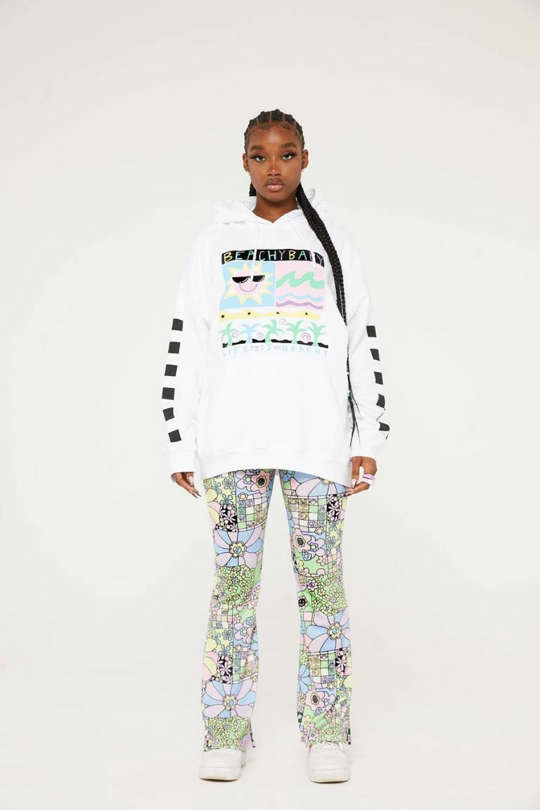 New Girl Order New Girl Order BEACHY BABY HOODIE Tops