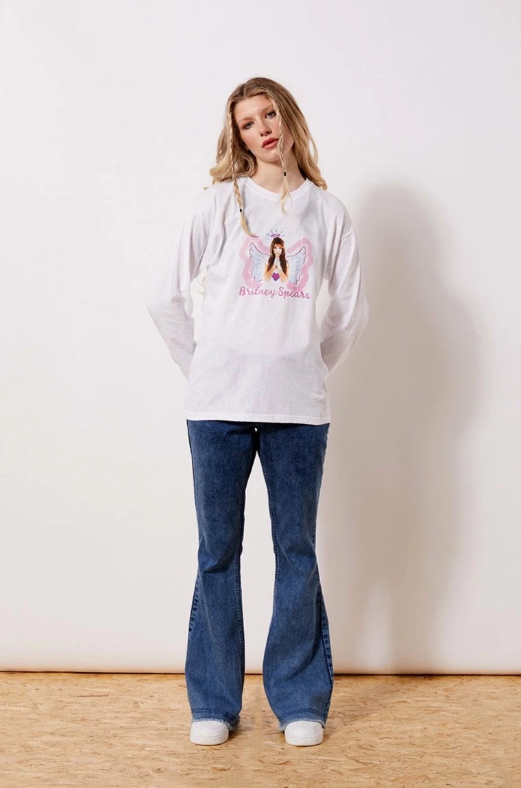 New Girl Order New Girl Order BRITNEY ANGEL LONG SLEEVE TOP Tops