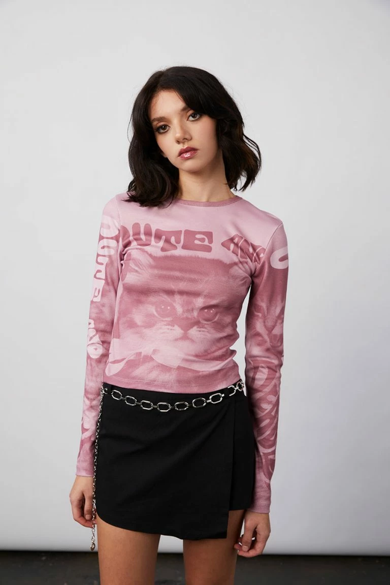 new girl order New Girl Order CUTE & DEADLY LONG SLEEVE TOP