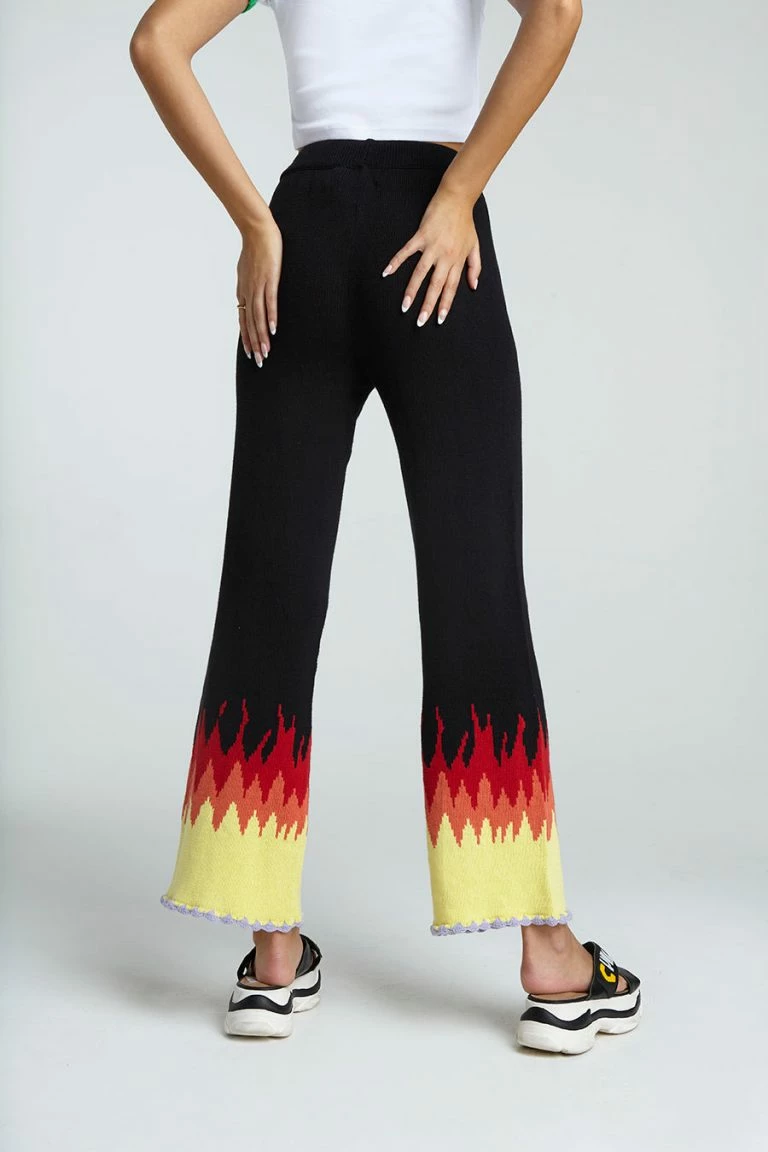 New Girl Order New Girl Order FLAME CROCHET TROUSER NEW IN