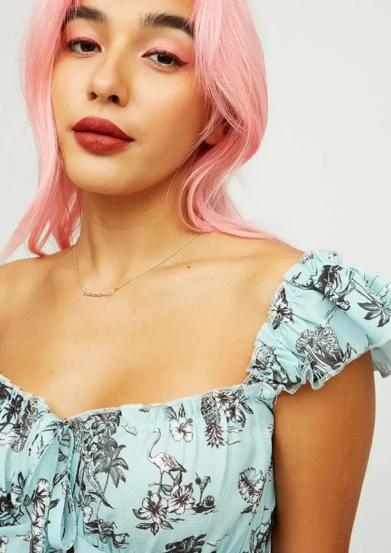 New Girl Order New Girl Order Hello Hawaii Mini Dress