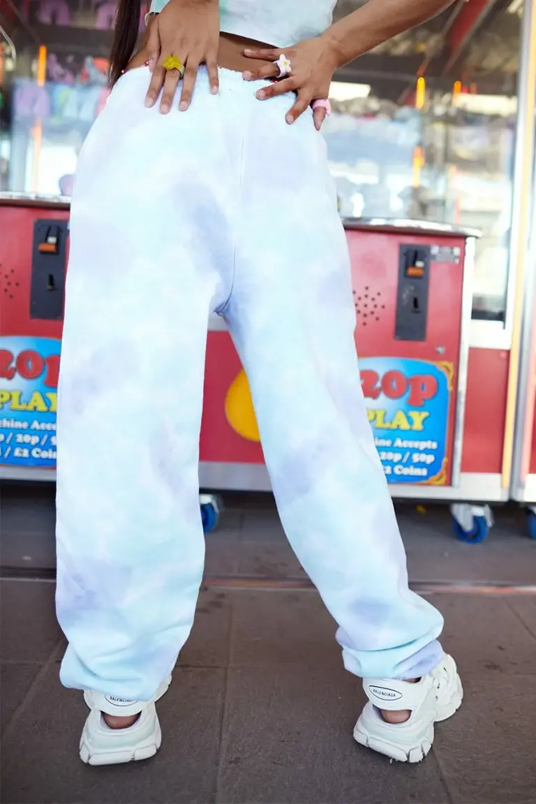 New Girl Order New Girl Order HELLO KITTY ANGEL TIE DYE JOGGER