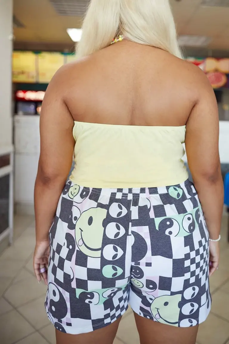 New Girl Order New Girl Order HELLO KITTY BANDEAU CURVE Tops