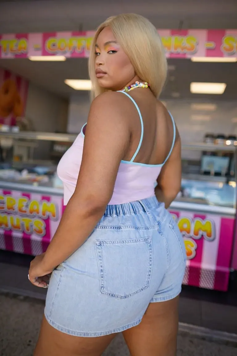 New Girl Order New Girl Order HELLO KITTY CUTE IS A CRIME CAMI CURVE Tops