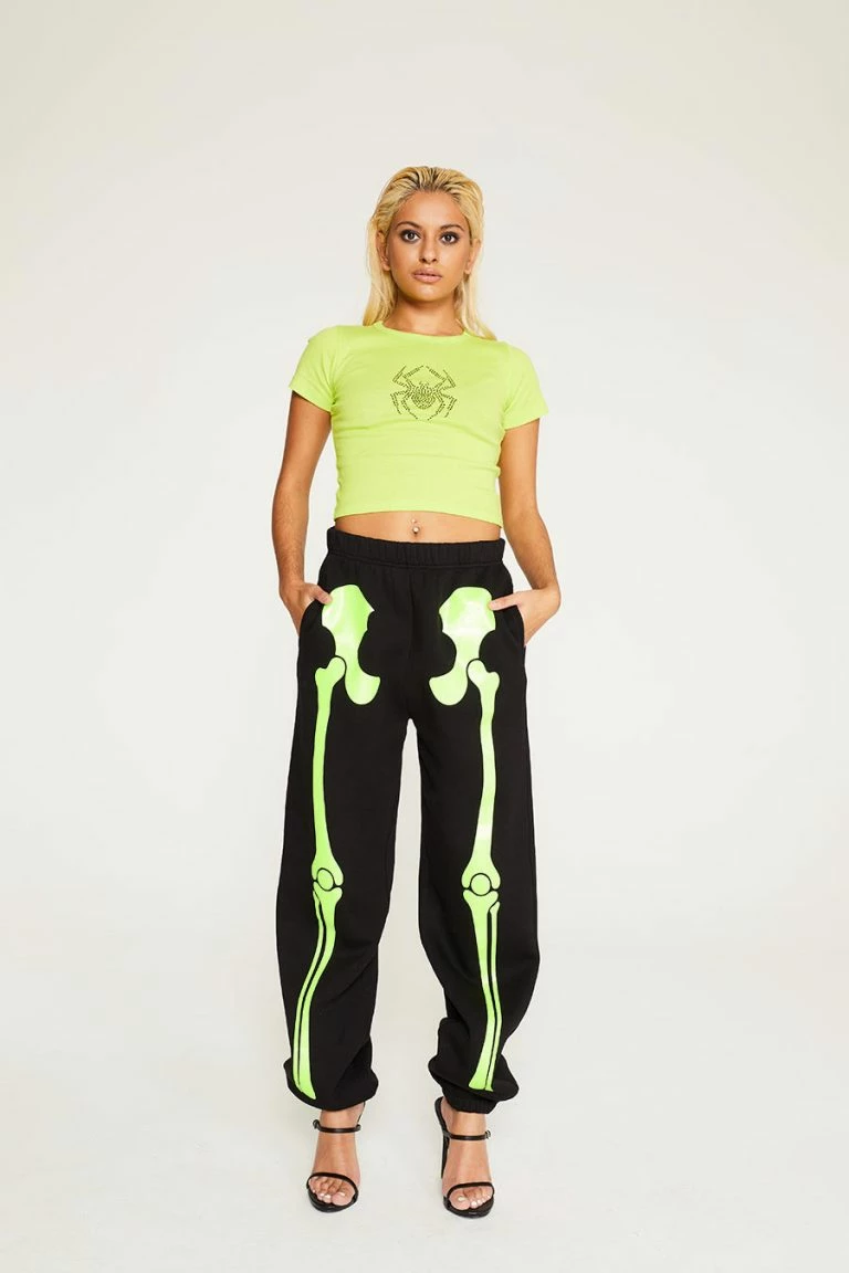 New Girl Order New Girl Order HOTFIX SPIDER TEE Tops