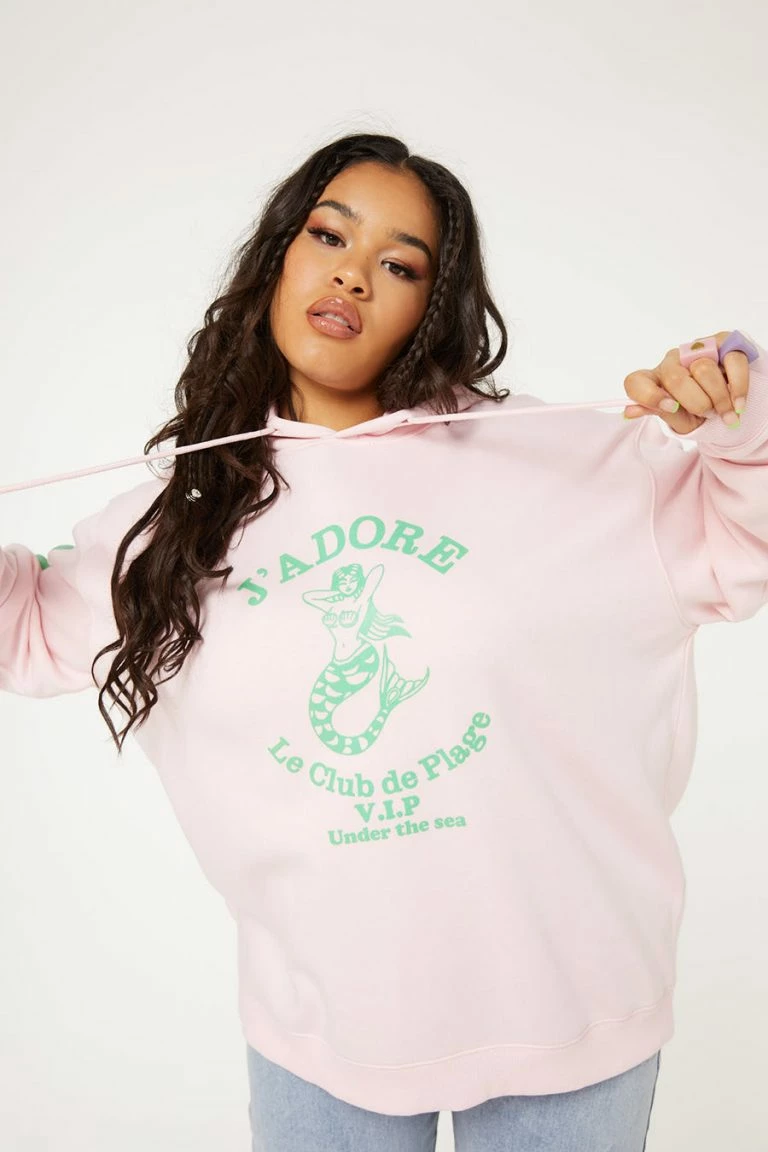 new girl order New Girl Order JADORE VIP HOODIE CURVE