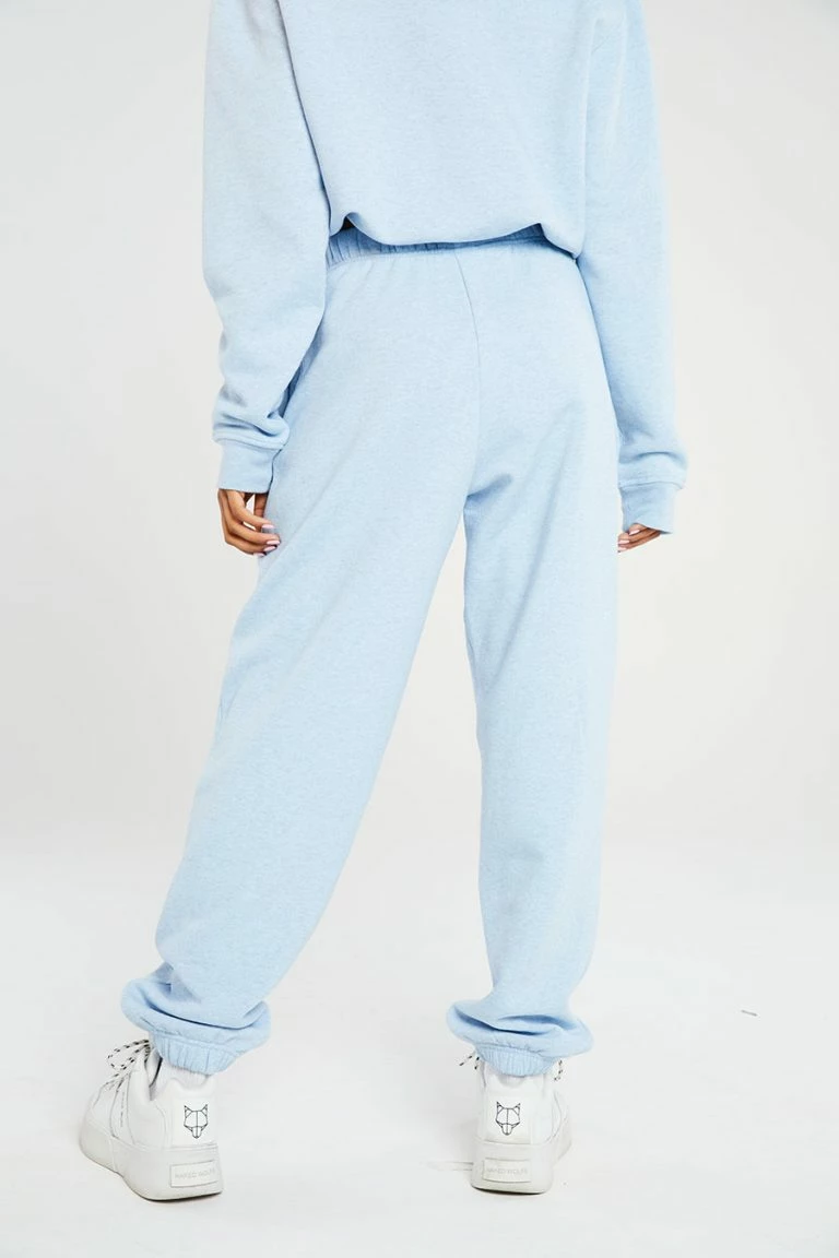 New Girl Order New Girl Order Kanji Blue Crop Sweat Tops