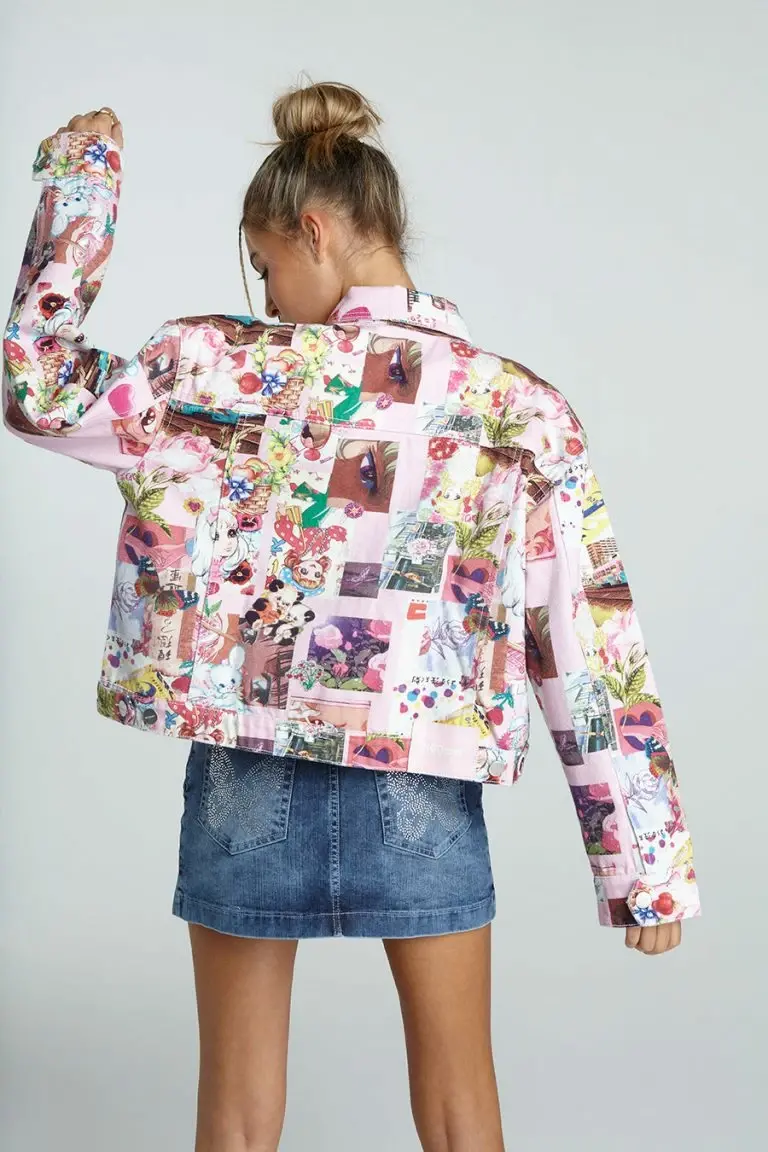 New Girl Order New Girl Order KAWAII COLLAGE JACKET