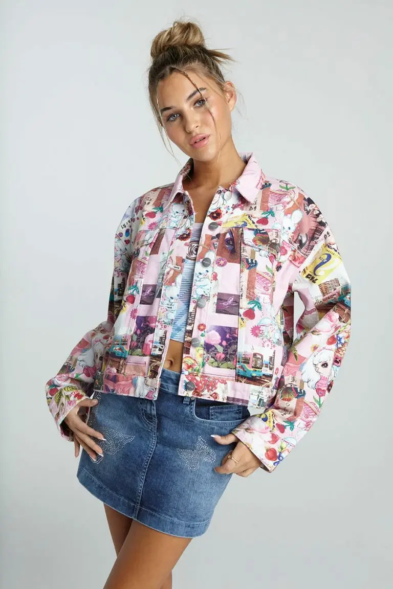 new girl order New Girl Order KAWAII COLLAGE JACKET