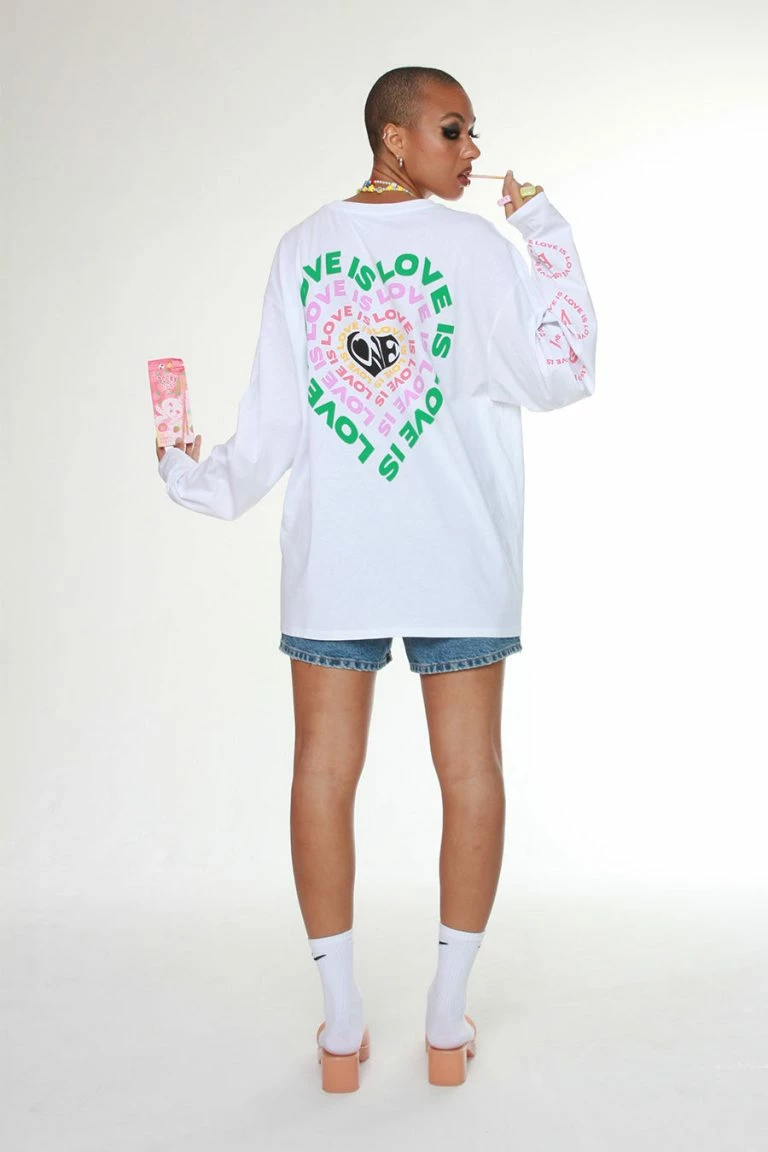 New Girl Order New Girl Order LOVE IS LOVE HEART T-SHIRT