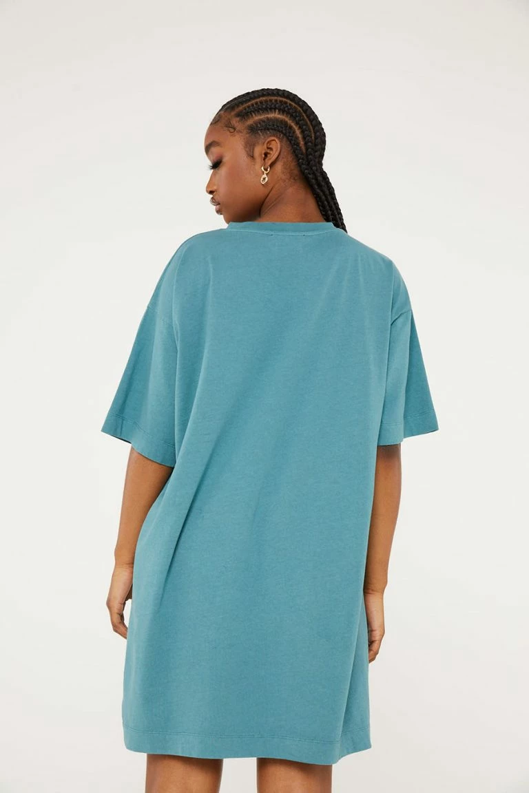 New Girl Order New Girl Order METAL FROM HEAVEN ACID WASH TSHIRT DRESS Tops