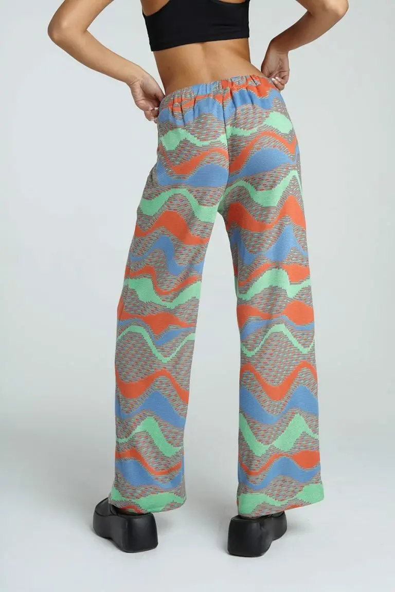 New Girl Order New Girl Order MULTI WAVE TROUSERS NEW IN