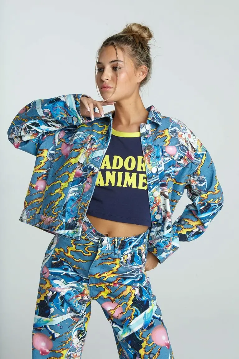 New Girl Order New Girl Order ANIME DENIM JACKET