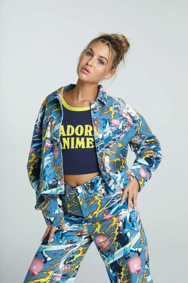 new girl order New Girl Order ANIME DENIM JACKET