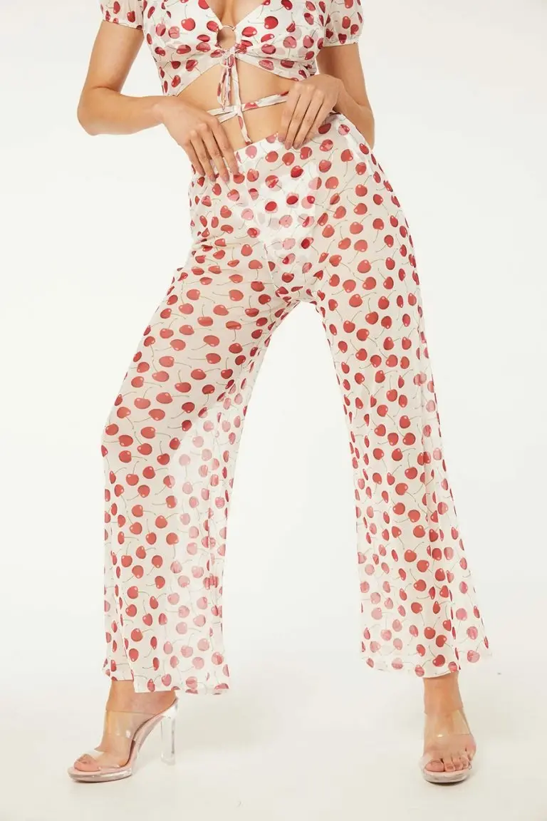 New Girl Order New Girl Order CHERRY MESH FLARE