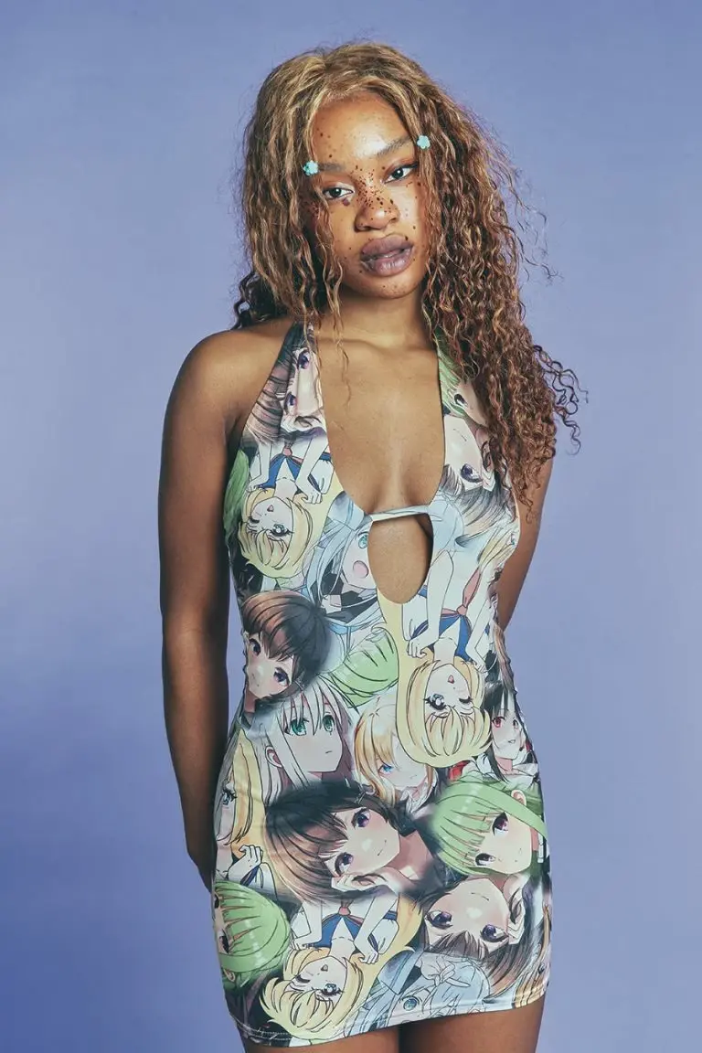 New Girl Order New Girl Order CUT OUT ANIME DRESS