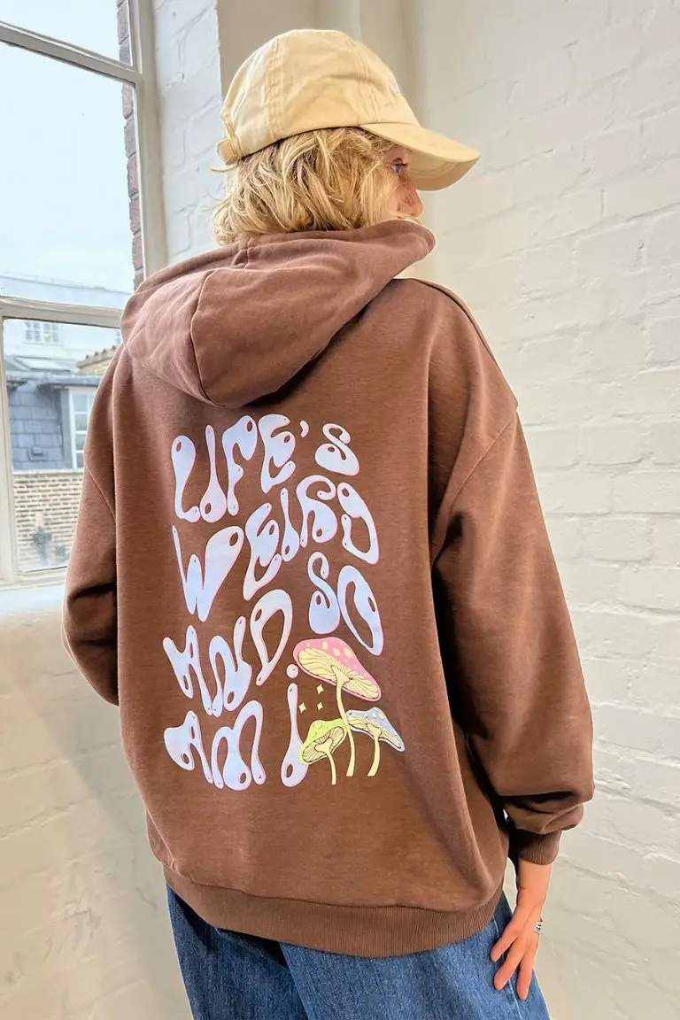 new girl order New Girl Order LIFE’S WEIRD HOODIE