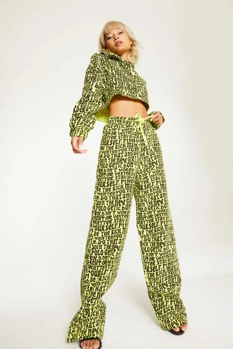 New Girl Order New Girl Order LIME NGO JOGGER Tops
